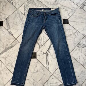 rag & bone Dre Dark Blue Skinny Jeans  size 29